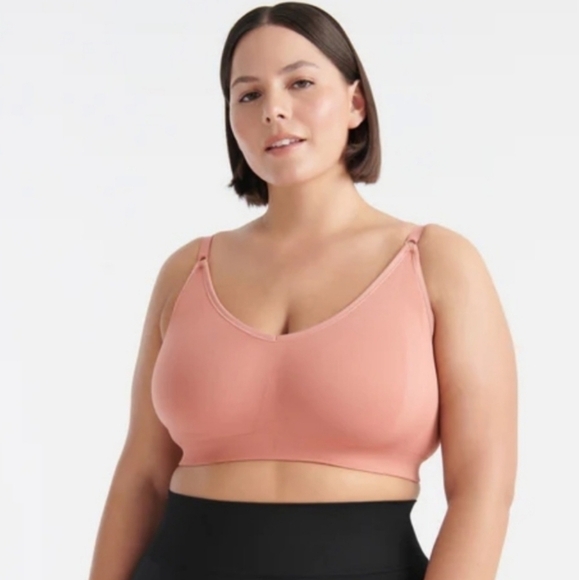 New Knix Good to go seamless wireless bra, S - 32A‎ - DD,pink ginger - Picture 3 of 16